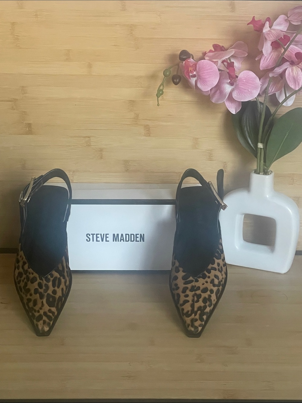 Steve Madden Shay Leopard Pointed toe Flats -